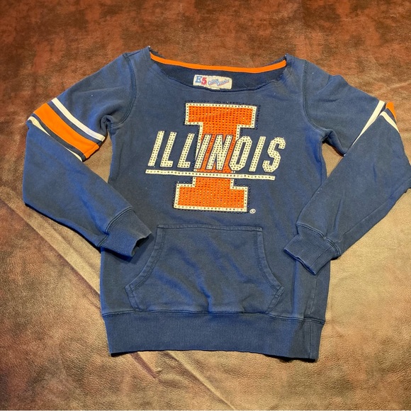 University of Illinois Short Sleeve Sweatshirt main image 1